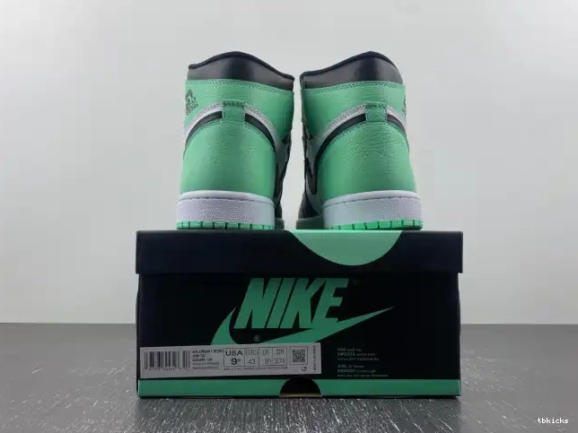 Rep TBK Green Jordan OG Air High Glow 1 DZ5485-130 0429